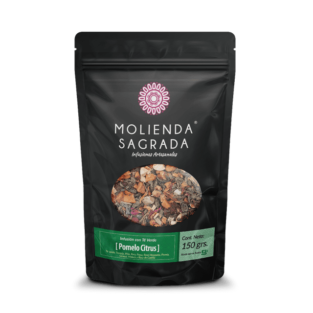 Molienda Sagrada - Té Verde Pomelo Citrus 150 Gr. - 100% Natural