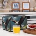 thumbnail image 6 of Haiem Forest River Bald Eagle Print Toaster Covers 4 Slice Wide Slot,Bread Dust Cover & Fingerprint Protection,Bread Machine Cover,Appliance Covers, 6 of 7