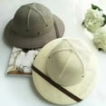 thumbnail image 5 of Parent-child Summer Straw Helmet Pith Sun Hats For Child Women Vietnam War Army Dome Hat Safari Jungle Miners British Cap, 5 of 22