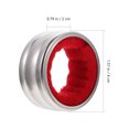 Senikei 6pcs Stainless Steel Red Wine Bottle Collar Antioverflow Wine