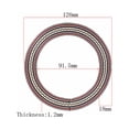 thumbnail image 2 of Minkissy 1Pcs Bande Décorative Incrustée comme Montré Circulaire Cache-Trou en Bois pour Guitare Acoustique, 2 of 7