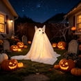 thumbnail image 6 of Clearance! 30" Halloween Ghost Decorations Outdoor Decor, Light-Up Freestanding Spooky Ghost Dog with Remote | Halloween Ghost Dog for Front Door Porch Yard Lawn Home Party, 6 of 6
