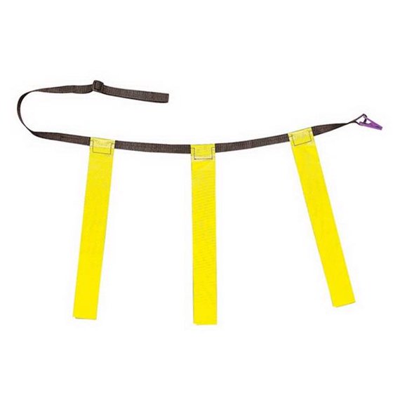 Champion Sports TFFAXYL 40-50 Po. Ensemble de Football Triple Drapeau - Adulte, Jaune - Extra Grand