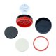 thumbnail image 2 of Sello de sellado vacío, sellos para huevos, suministros de herramientas de sellado escolar, manualidades de cocina DIY para granja, etiquetas Redondo 38mm Macarena Sello de sello, 2 of 8