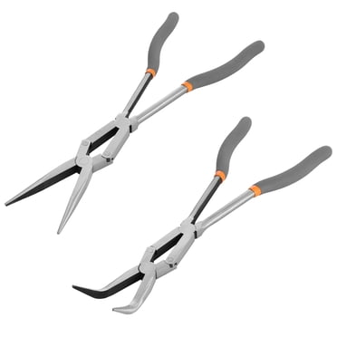 VEVOR 5-Piece Needle Nose Pliers, 11 In Long Needle Nose Pliers Set Diagonal Cutting Pliers 45 90 Bent Nose Plier Zyxjzq5j11ycf640av0 VEVOR 5-Piece Needle Nose Pliers, 11 In Long Needle Nose Pliers Set Diagonal Cutting Pliers 45 90 Bent Nose Plier Zyxjzq5j11ycf640av0