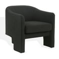 thumbnail image 5 of SAFAVIEH Couture Londyn Modern Boucle Solid Accent Chair, Black, 5 of 9