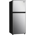 thumbnail image 2 of Avanti Frost Free Double Door Refrigerator, Stainless Steel, 2 of 4