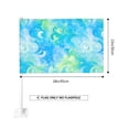 thumbnail image 2 of Car Flag12x18 No Pole Is Not Easy To Fade Fast Dry Hole Design Can Wear Flagpole Easy To Install For Car Family Business Travel Lightseagreen Tie-Dye Background Vibrant Colors And Swirling (3), 2 of 8