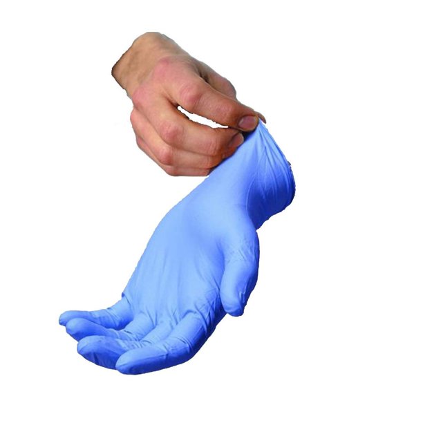Safety Zone Powder Free Blue Nitrile Gloves