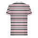 thumbnail image 4 of Tops para hombre, blusas y camisas de manga corta con cuello redondo para hombre, blusas de manga corta con cuello redondo y estampado de rayas para hombre, blusa para hombre, 4 of 5