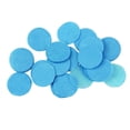 thumbnail image 2 of Confeti de papel de seda redondo multicolor de 2,5 cm (10 g/bolsa) para baby shower y cumpleaños Cielo azul, 2 of 9