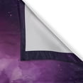 thumbnail image 3 of Ambesonne Nebula Kitchen Curtains, Cosmic Celestial Stars, 55"x39", Indigo Magenta, 3 of 3