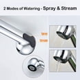 thumbnail image 3 of Contemporary Kitchen Faucet, Toggle Button Selection For Stream Or Spray, Lifetime Warranty, 3 of 5