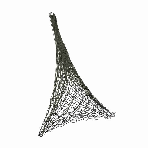 BIMZUC Outdoor Nylon Mesh Rope Hammock Single Person Portable Hanging Bed for Camping Hiking Backyard, 94.5 in x 31.5 in / 240 x 80 cm
