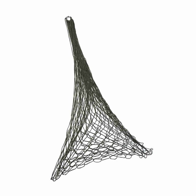 Hamaca de cuerda de malla de nailon para exteriores, cómoda cama colgante para acampar al aire libre