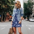thumbnail image 4 of Fotbe Beautiful Snowflake Butterfly Vestido de Verano sin Mangas para Mujer – Vestido Midi Línea A, Estilo Camiseta Floral, Vestido Playero Casual y Fluido, 4 of 7