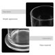 thumbnail image 3 of CRAFTHROU Portavelas De Vidrio Claro Para Velas Tealight Con Ideal Para Centros De Y Bodas, 3 of 6