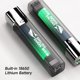 thumbnail image 5 of Linterna LED súper brillante USB recargable 18650 batería Led antorcha para montar en la noche camping caza interior flash Luz, 5 of 5