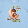 thumbnail image 4 of Inktastic My Mimi Loves Me To The Moon and Back Boys or Girls Baby T-Shirt, 4 of 5