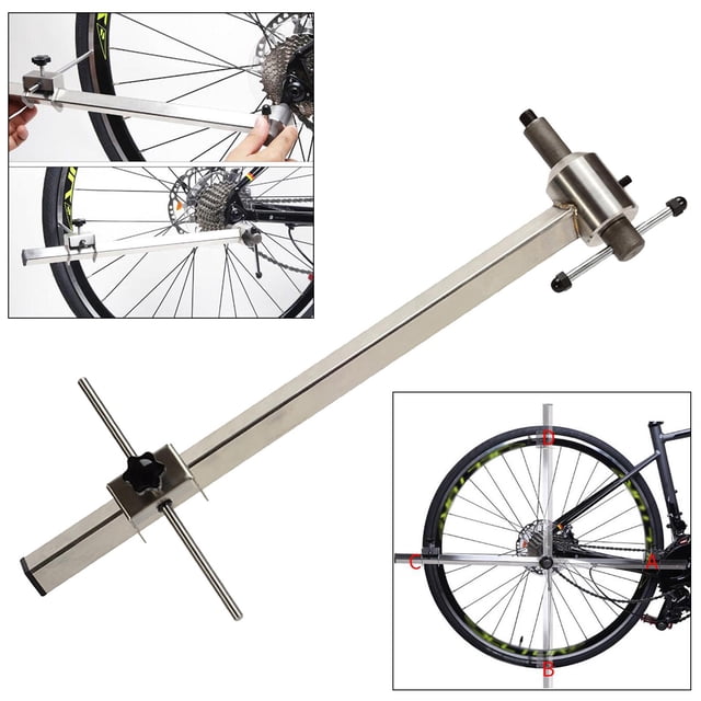 Herramientas de rango de alineación de calibre de alineación de suspensión de bicicletas profesionales para bicicletas de y de carretera DYNWAVEMX Calibrador de suspensión de cambio de bicicleta
