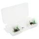 thumbnail image 4 of Kit de moscas para pesca con mosca, Kit de cebo para pesca con mosca con gancho lanzador, caja de almacenamiento de cuentas de plástico giratorias, 4 of 14