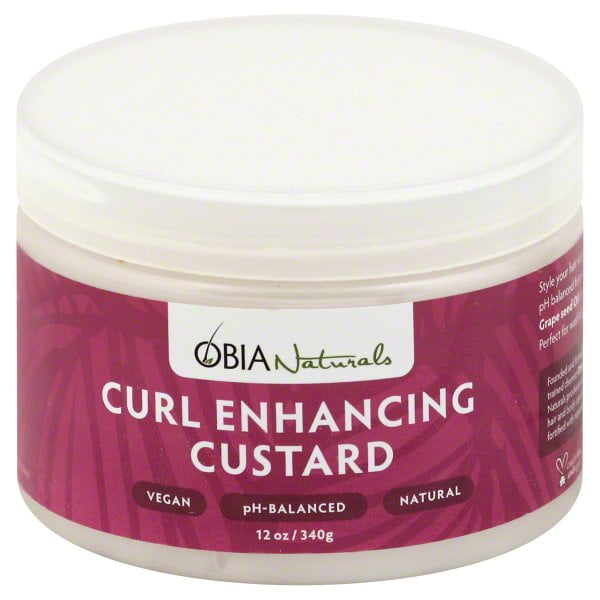 Obia Naturals Hair Care, Obia Naturals Curl Enhancing Custard, 12 oz