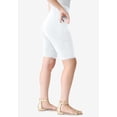 thumbnail image 3 of Roaman's Women's Plus Size Side-Pocket Bike Short, 3 of 6