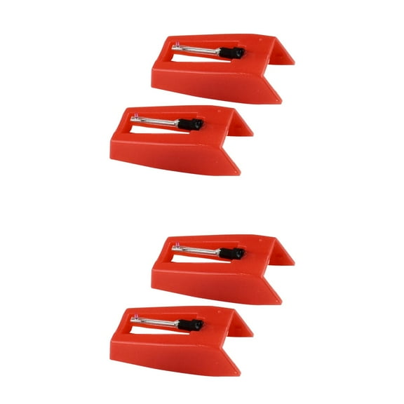 MERRYHAPY Red Needle Replacement 2 Pairs Sound for Vintage Record Players