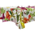 thumbnail image 3 of GZHJMY Colorful Flowers Butterfly Rectangle Tablecloth Washable Wrinkle Resistant Fabric Table Cover Decorative Table Cloth for Patio Wedding Dining Banquet Parties 54"x72" Home Decor, 3 of 7