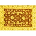 thumbnail image 1 of Ahgly Company Indoor Rectangle Oriental Yellow Traditional Area Rugs, 7' x 10', 1 of 4