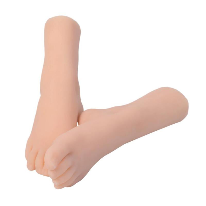 Mannequin Foot Female Feet 2PCS Sock Model Plastic Leg for Shoes Girls Socks 