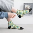 thumbnail image 2 of Pofeuu Meadow Plants And Butterflies Print 30cm Socks, Adult Running Hiking Socks for Youth and Adult, 2 of 7