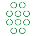 thumbnail image 1 of Anillos de carpeta Cateissary 25 piezas para documentos y tarjetas verde diámetro 27mm, 1 of 6