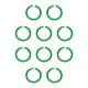thumbnail image 1 of Bearachild 25 piezas convenientes y versátiles: anillos de plástico para encuadernación de hojas sueltas para tarjetas, documentos, facturas, verde diámetro 27mm 10piezas, 1 of 6