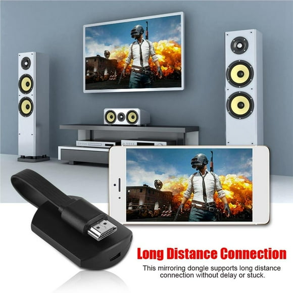 Duplicación De Pantalla Inalámbrica Con Salida Hdmi Sin Demora O Dongle De Duplicación Atascado Para Android/Ios Speravity EL009379-00