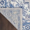 Nourison Whimsicle Persian Farmhouse Grey Blue 8'4" x 11'6" Area Rug, (8' x 12')