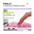 Tippy Type Long Nail Keyboard Cover for Apple MacBook Pro, MacBook Air ...