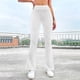 thumbnail image 2 of Leggings acampanados de Yoga para mujer, pantalones de pierna ancha de cintura alta para gimnasio, deportivos, negros, de talla grande, novedad de 2023, 2 of 4