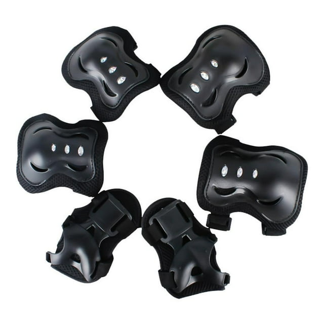 6Pcs/set Kids Children Knee Pads Bike Skateboard Skating Cycling Protection V5