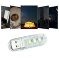 thumbnail image 3 of 2Pcs USB Night Light, Mini LED Light, Compact LED Bulb Light with Soft Illumination for Car, Bedroom, Nursery, Bathroom, 3 of 8