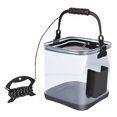 thumbnail image 3 of Fishing Bucket Collapsible Fishing Bucket Thick Convenient Durable Comes with 5m Large side pocket, 3 of 8