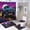 Color-3, variant on Neon Offroad Jeep Forest Shower Curtain Set 4PCs with Hooks Waterproof Bathroom Toilet Mat Lid Decor