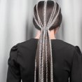 thumbnail image 2 of Chaîne de Cheveux Extension Peigne Type Tête Chaîne Queue de Cheval Décor Accessoires de Cheveux, 2 of 5
