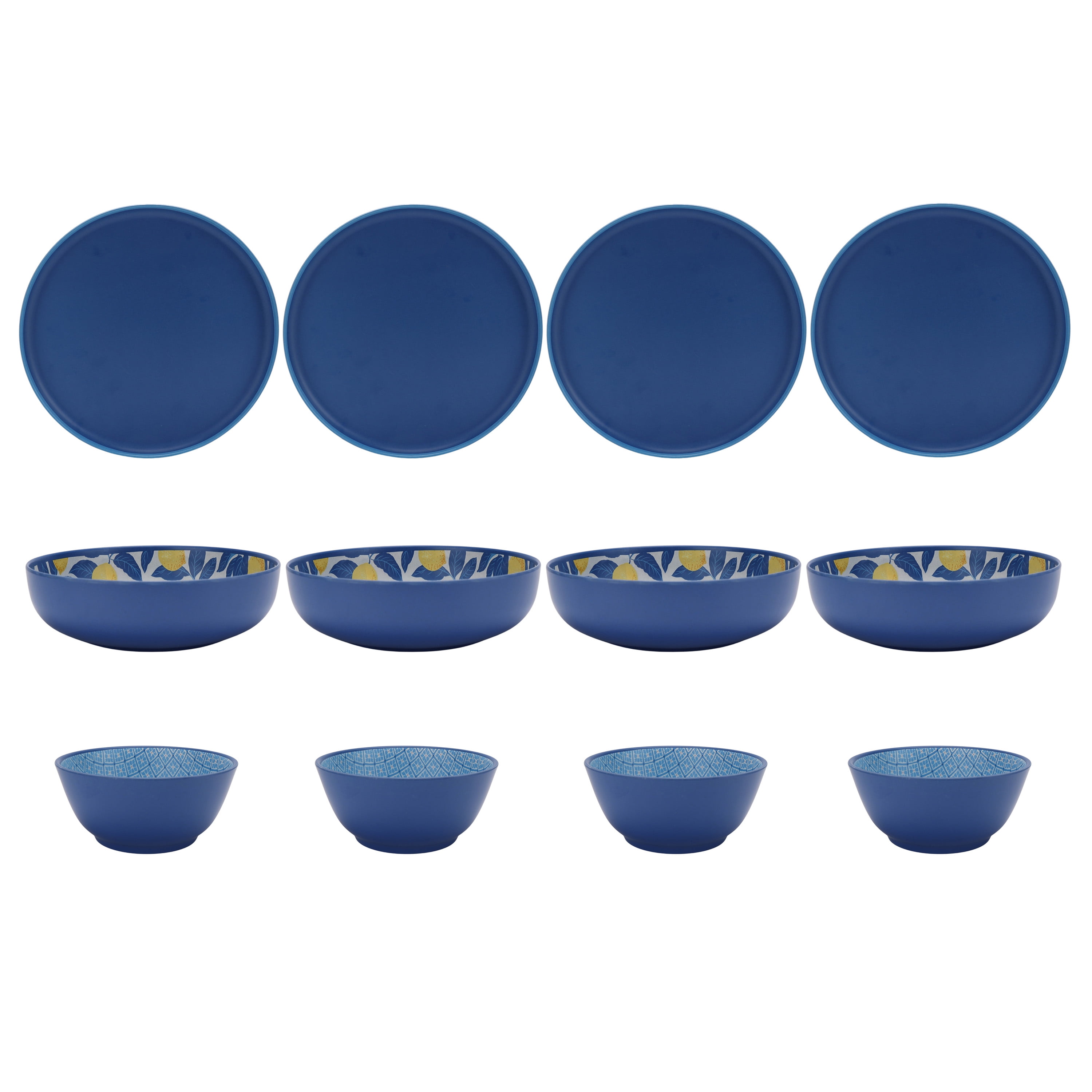 Mainstays by Becky G. & Alejandra Bamboo Melamine 12-Piece
