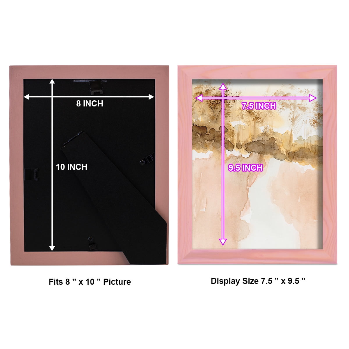 Sun Kissed Earth I - Framed Print w/glass - Sunset Pink
