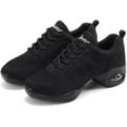thumbnail image 6 of Women's Jazz Shoes Dance Trainers Lace Up Cushion Breathable Ladies Split Sole Dance Sneakers Platform Shoes, 6 of 12