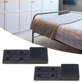thumbnail image 6 of perfk 2 Pieces Bed Frame Replacement Legs Furniture Support Legs for Table Cabinet 2.71inch, 6 of 10