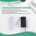 thumbnail image 5 of Kit de Control Remoto Universal para Ventilador de Techo, 30 W, 6 Velocidades, Temporizador, CC, Luz de Ventilador, Reemplazo., 5 of 5