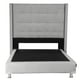 thumbnail image 2 of Box Base Cama Matrimonial + Cabecera Titan Plata Dicasa  Niza, 2 of 8