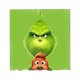 thumbnail image 1 of Mini Grinch Ornaments Christmas Style Printed Fabric Shower Curtain With Hooks Exclusive Decorative Bathroom Accessories Waterproof Grommet Shower Curtain Bathroom Set Bathroom, 1 of 2